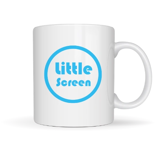 แก้วมัคสกรีน แก้วกาแฟเซรามิคสกรีนโลโก้ ลิตเติ้ลสกรีน